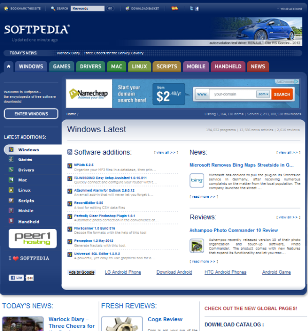 free. software download Sites List